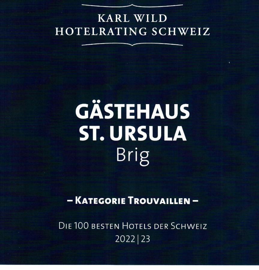 Gaestehaus St. Ursula Brig Exterior photo